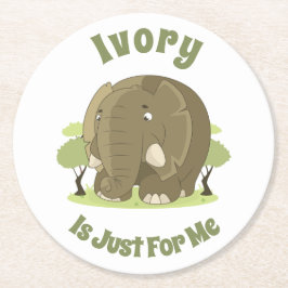 Ivory is alleen voor Onderzetter voor papier