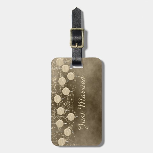 Ivory Lantern Bagagelabel (Voorkant verticaal)