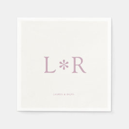 Ivory & Lilac | Stylish Modern  Servet