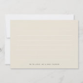 Ivory Linked Back 3 Photo Collage Mariage Merci (Dos)