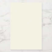 Ivory Mini Wijn Etiket (Enkel label)