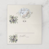 Ivory Olive Photo Wedding (Buitenkant ongevouwen)