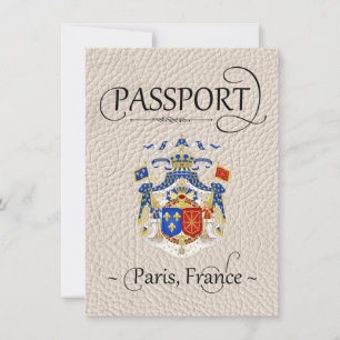 Ivory Paris Passeport Enregistrer la carte Date