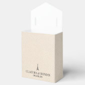 Ivory Paris Passport Bedankdoosjes (Geopend)