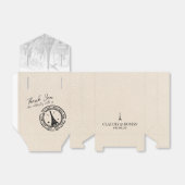 Ivory Paris Passport Bedankdoosjes (Uitgevouwen)