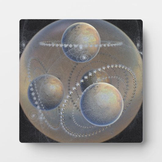 Ivory Planets Fotoplaat (Voorkant)