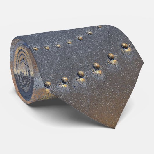 Ivory Planets Stropdas (Opgerold)