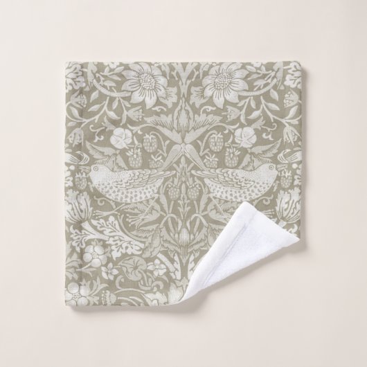 Ivory, Thief fraise, William Morris (Gant de toilette)