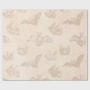 Ivory Vampyre Vleermuizen Cadeaupapier