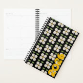 IVORY VINES - Botanical Pattern Planner (Devant avec enveloppe)