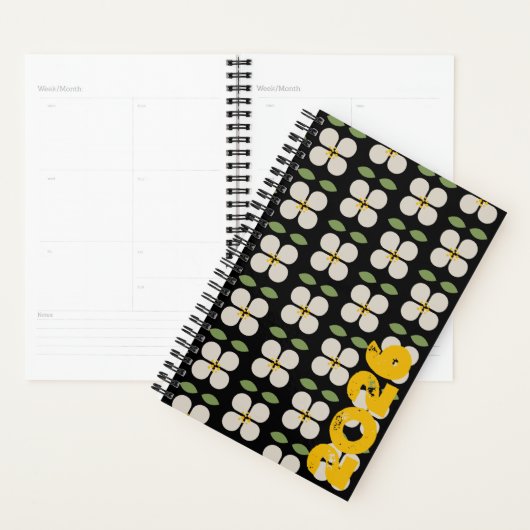 IVORY VINES - Botanical Pattern Planner (Display)