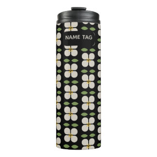 Ivory Vines Floral Thermal Tumbler Thermosbeker