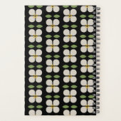 IVORY VINES - Planificateur à motifs botaniques (Dos)