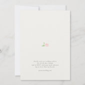 Ivory | Whimsical Floral Wedding Invitation (Dos)