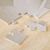 Ivory White Flowers Jigsaw Puzzle (Côté)