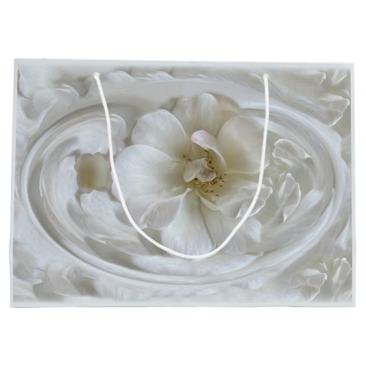 Ivory white groot cadeauzakje (Achterkant)