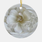 Ivory white keramisch ornament (Voorkant)