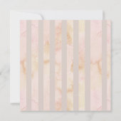 Ivory White Rose Hydrangea Floral Wedding Kaart (Achterkant)