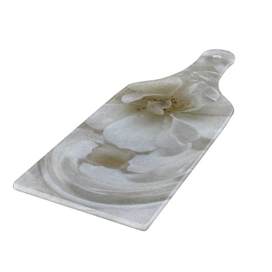 Ivory white snijplank (Hoek)