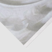 Ivory white tissuepapier (Detail)