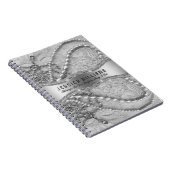 Ivory White Wedding Lace & Purls Notitieboek (Rechterzijde)