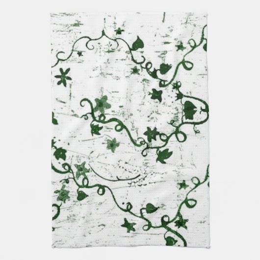 Ivy Abstract Theedoek (Verticaal)