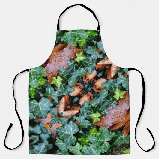 Ivy and field stone volwassen apron schort (Voorkant)
