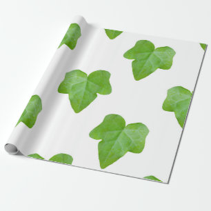 Ivy Blad Patroon Cadeaupapier