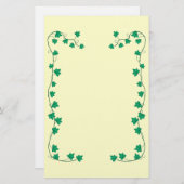 Ivy Border Stationery Briefpapier (Voorkant / Achterkant)