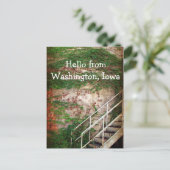 Ivy, Brick en Stairs Briefkaart (Staand voorkant)