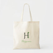 Ivy Design op Monogram H Canvas tas (Voorkant)