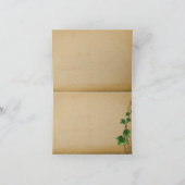 Ivy en Willow Wedding Dank je wel Bedankkaart (Binnen)