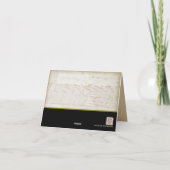 Ivy en Willow Wedding Dank je wel Bedankkaart (Achterkant)