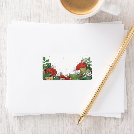 Ivy et Toadstool Étiquette (En situation)