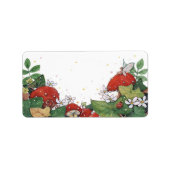 Ivy et Toadstool Étiquette (Devant)