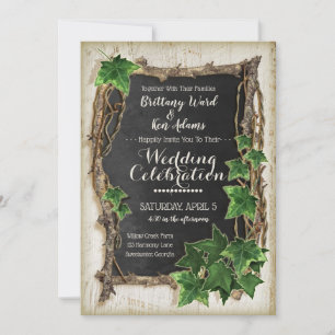 Ivy et Willow Wedding Invitations