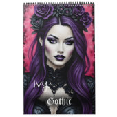 Ivy Gothic Mode Collectable Calendrier Art (Protection)