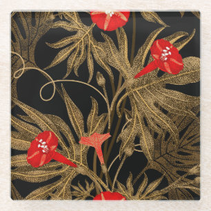 Ivy Klimmen Plant: Golden . Glazen Onderzetter