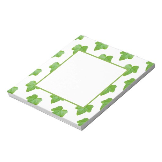 Ivy leaf Pattern Notitieblok (Gedraaid)