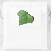 Ivy Leaf Rechthoekige Sticker (Tas)