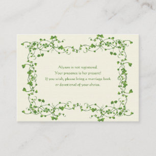 Ivy Lijst Behuizing Kaart