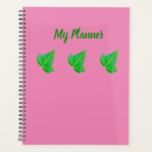 Ivy Planner (Devant)