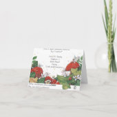 Ivy & Toadstool Verlichting Bedankkaart (Achterkant)