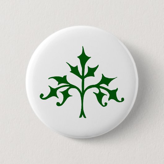 Ivy Tree Ronde Button 5,7 Cm (Voorkant)