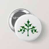 Ivy Tree Ronde Button 5,7 Cm (Voorkant /achterkant)