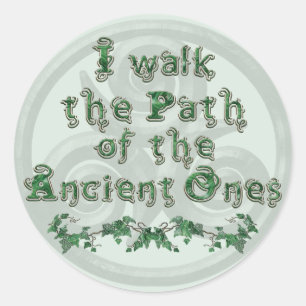 Ivy Triskel Ronde Sticker