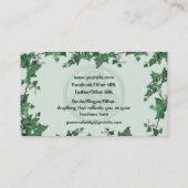 Ivy Triskel Visitekaartje (Achterkant)