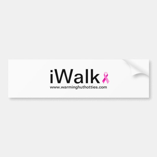 iWalk Bumpersticker (Voorkant)