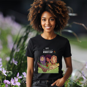 IWD 2026 Justice Rights Action Watercolor T-shirt