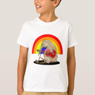 IWI die akoestische gitaar speelt T-shirt